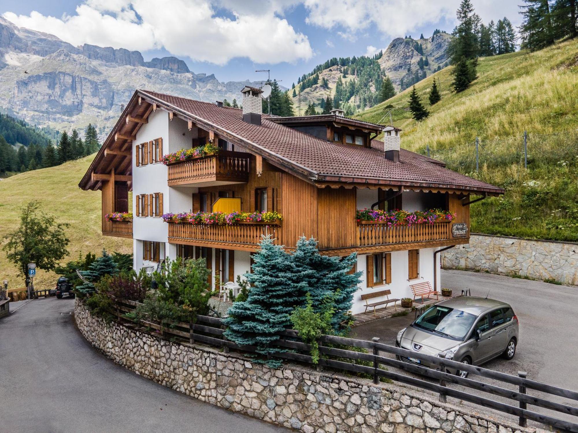 Chalet Pradat Arabba Exteriör bild